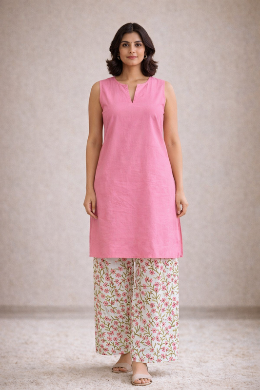 Fiza‑E‑Bahar Pink Set